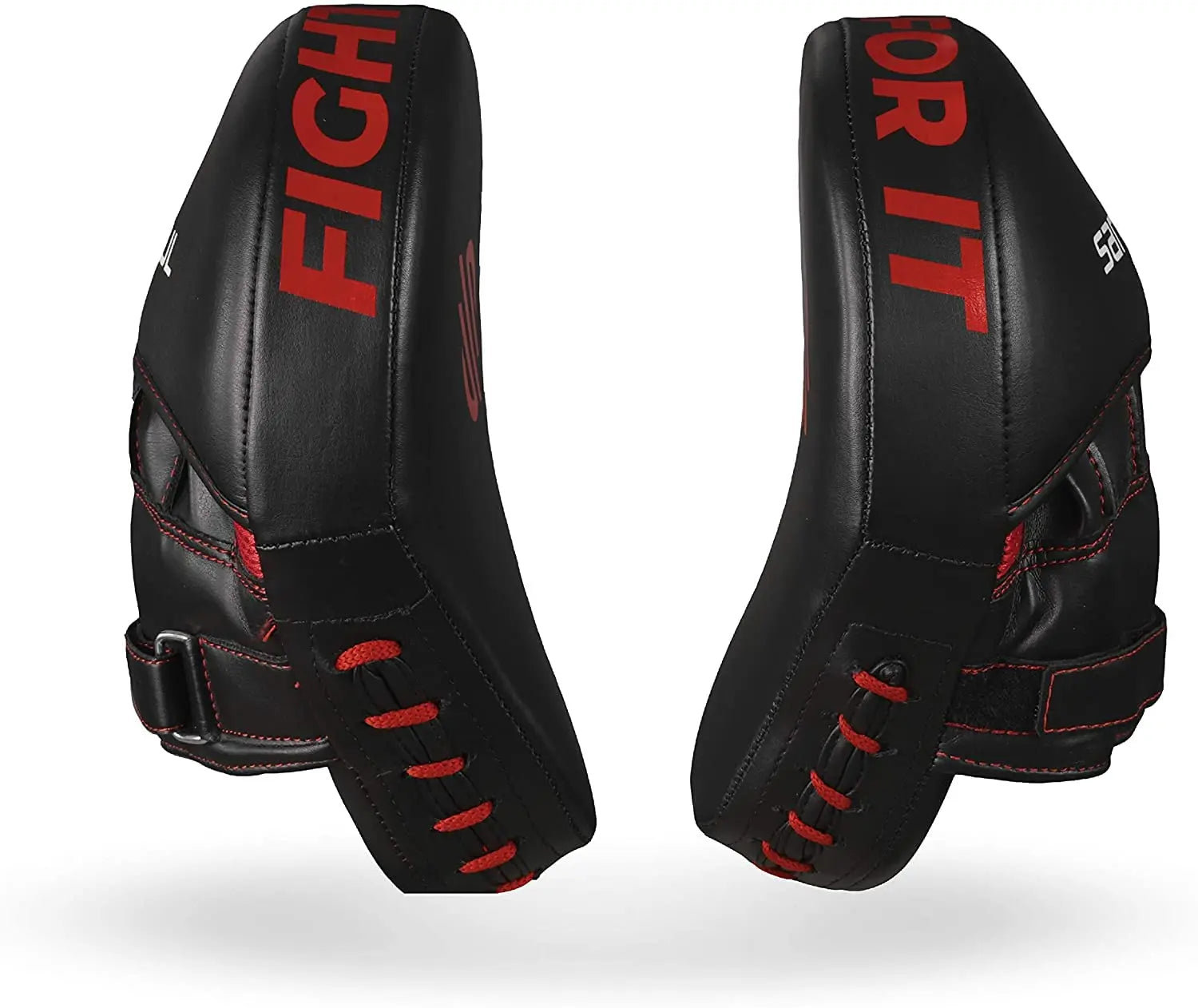 Sanabul Essential Curved Punching Mitts for Boxing, MMA Muay Thai Boxing Pads for Training, Punch Focus Mitts, Hand Pads Sparring Gear, Strike Shield The Champ Gear
