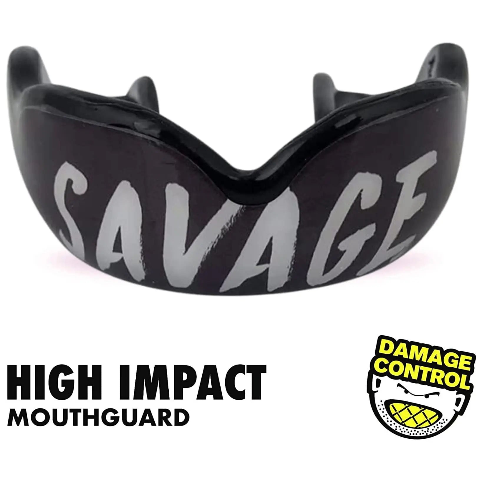 DAMAGE CONTROL High Impact Mouth Guard, Mouthguards for Sports, Boxing, Roller Derby, Hockey, Lacrosse Mouth Guard, Mouth Guards with Ultra Fit and Protection Against Shock The Champ Gear