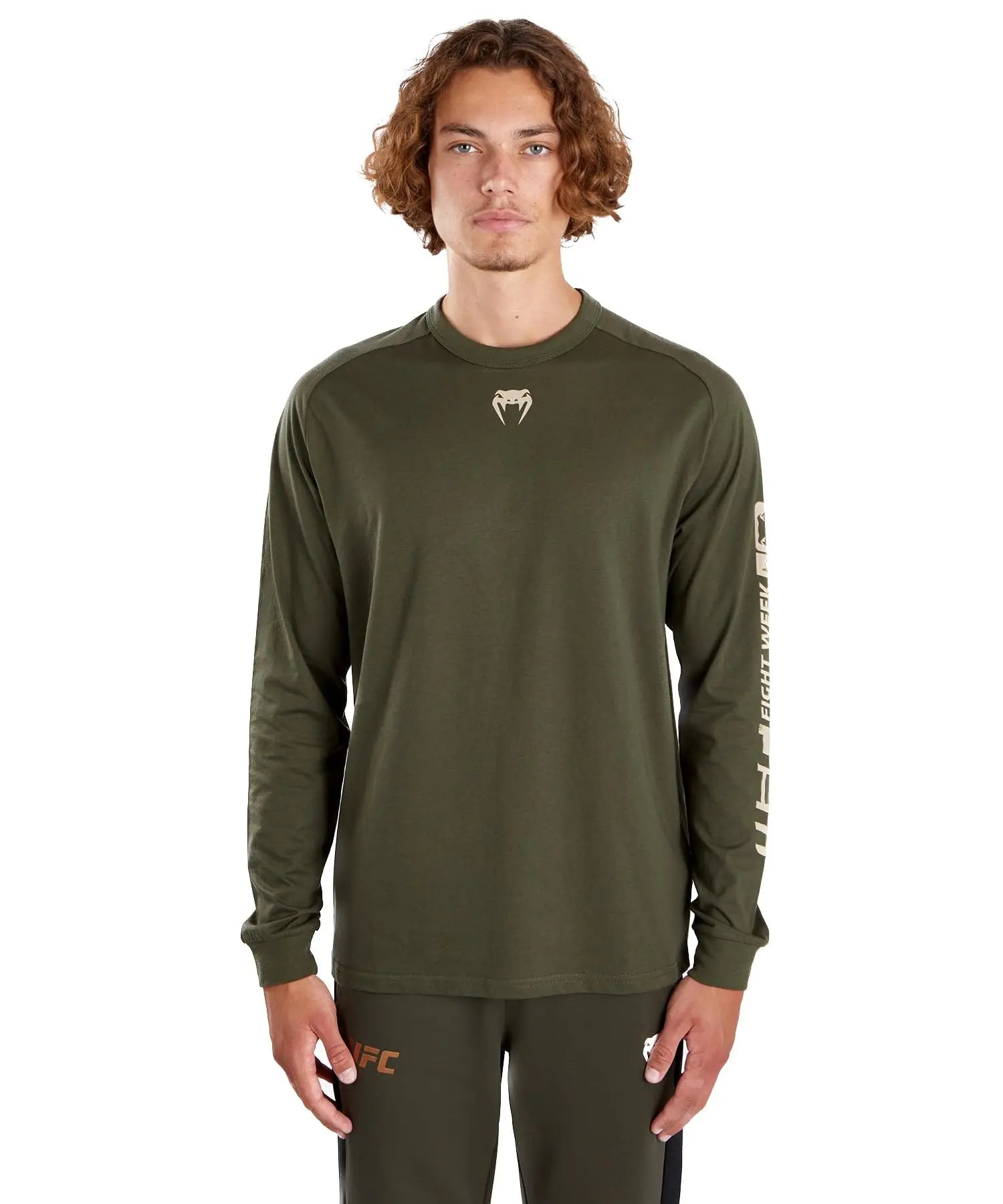 Venum Men's UFC Adrenaline Fight Week Long Sleeve The Champ Gear