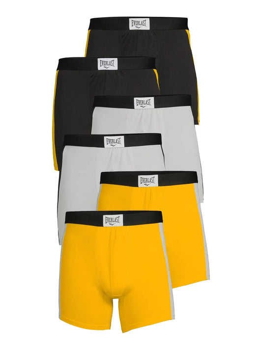 Men'S Boxer Briefs, 6-Pack