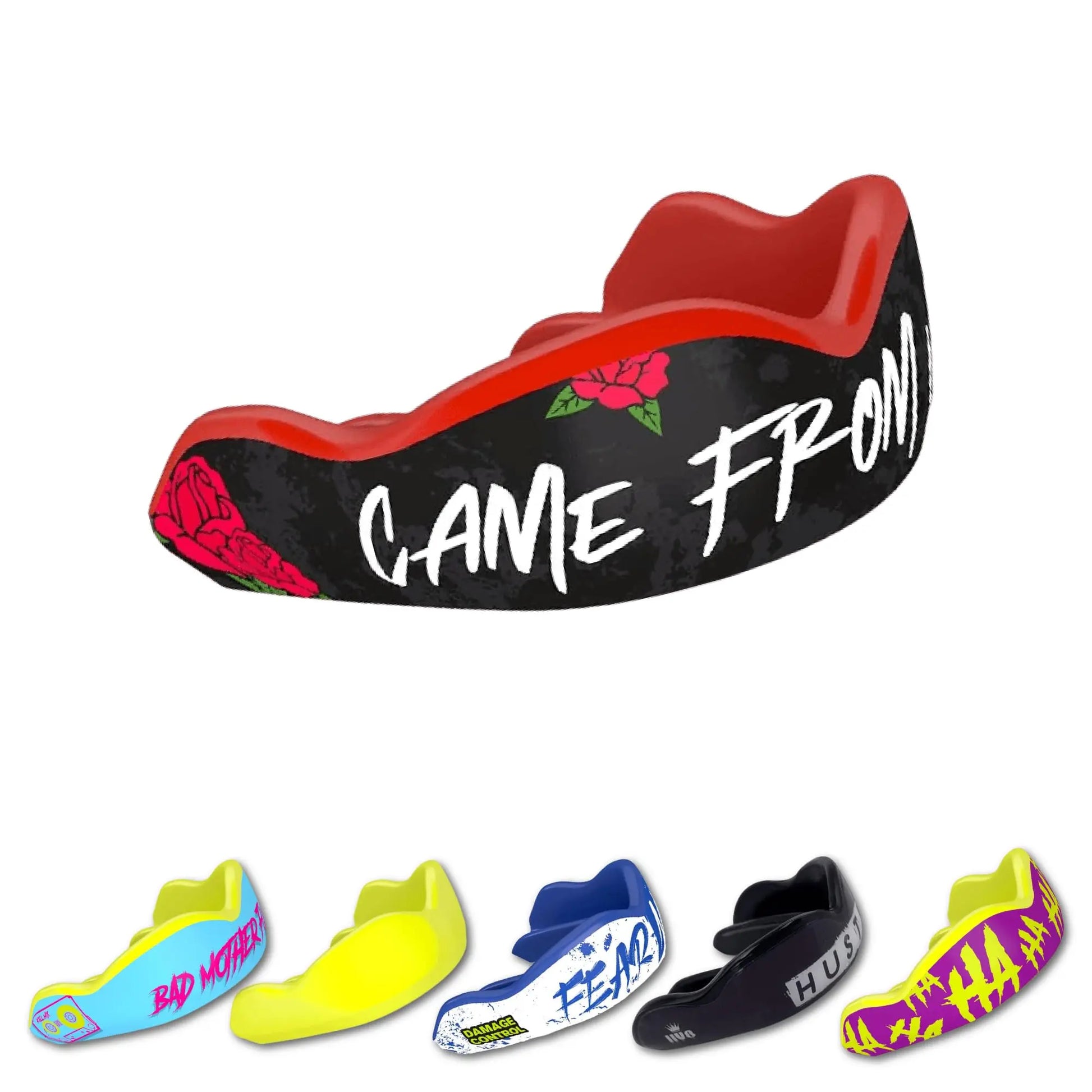 DAMAGE CONTROL High Impact Mouth Guard, Mouthguards for Sports, Boxing, Roller Derby, Hockey, Lacrosse Mouth Guard, Mouth Guards with Ultra Fit and Protection Against Shock The Champ Gear