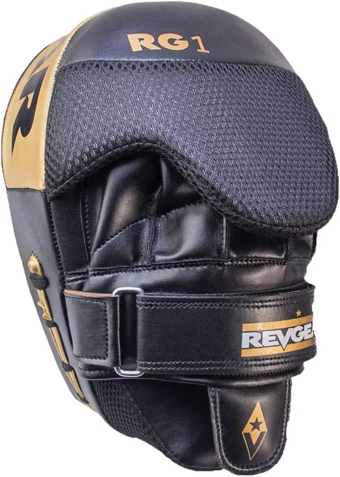 Revgear Gel Focus Mitts, Black The Champ Gear