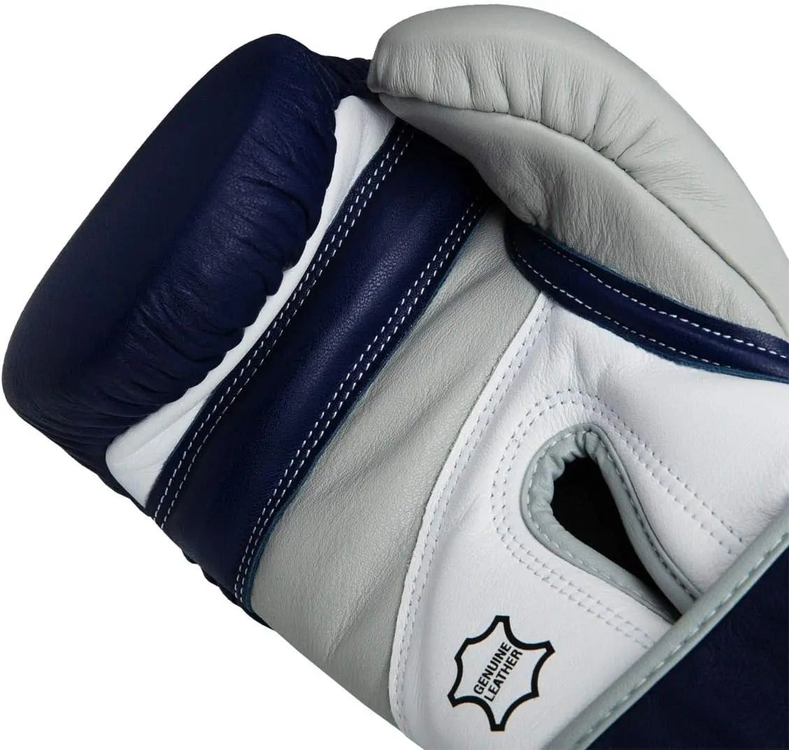 Title Boxing Gel World V2T Bag Gloves, Navy/Grey/White, Large The Champ Gear