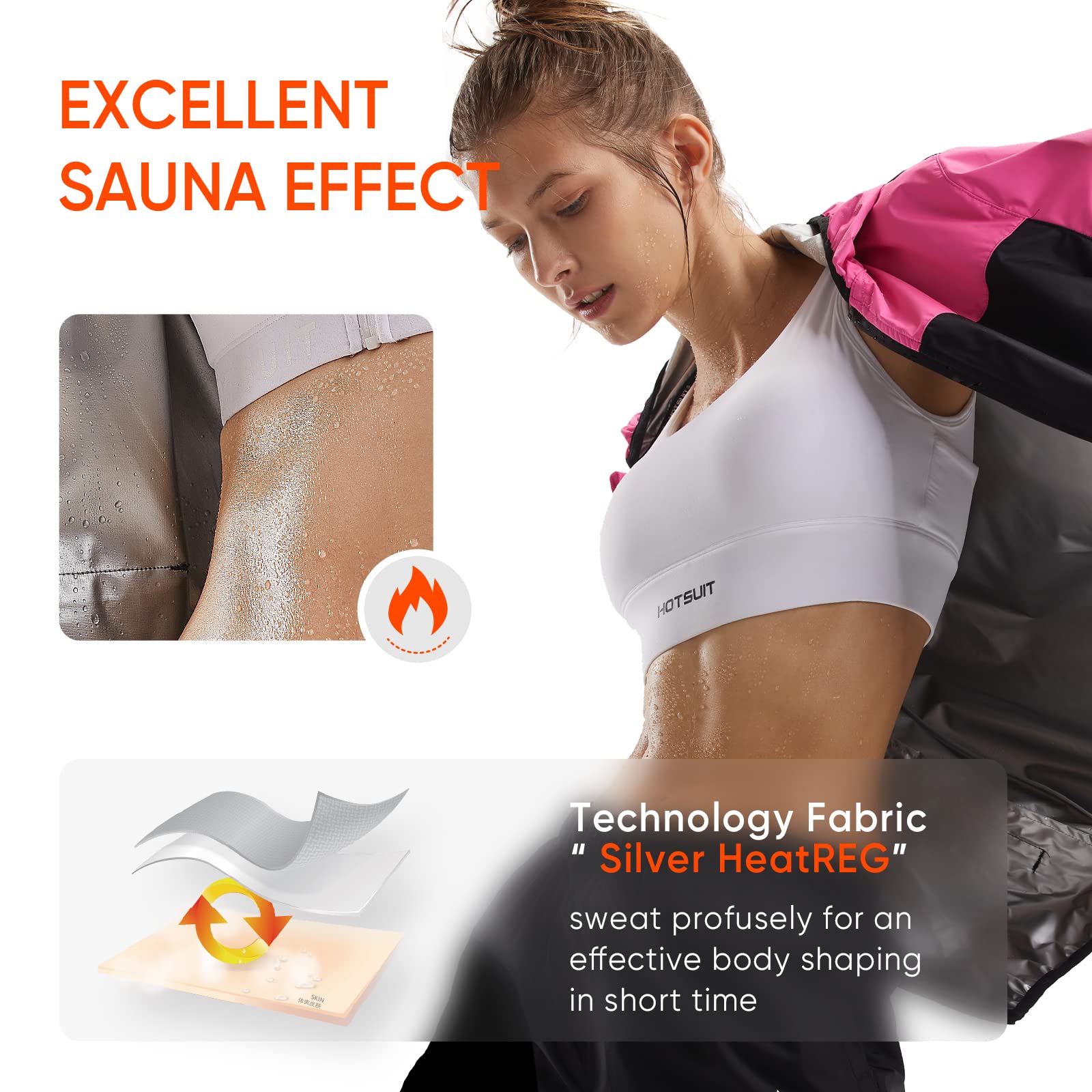 HOTSUIT Sauna Suit for Women The Champ Gear
