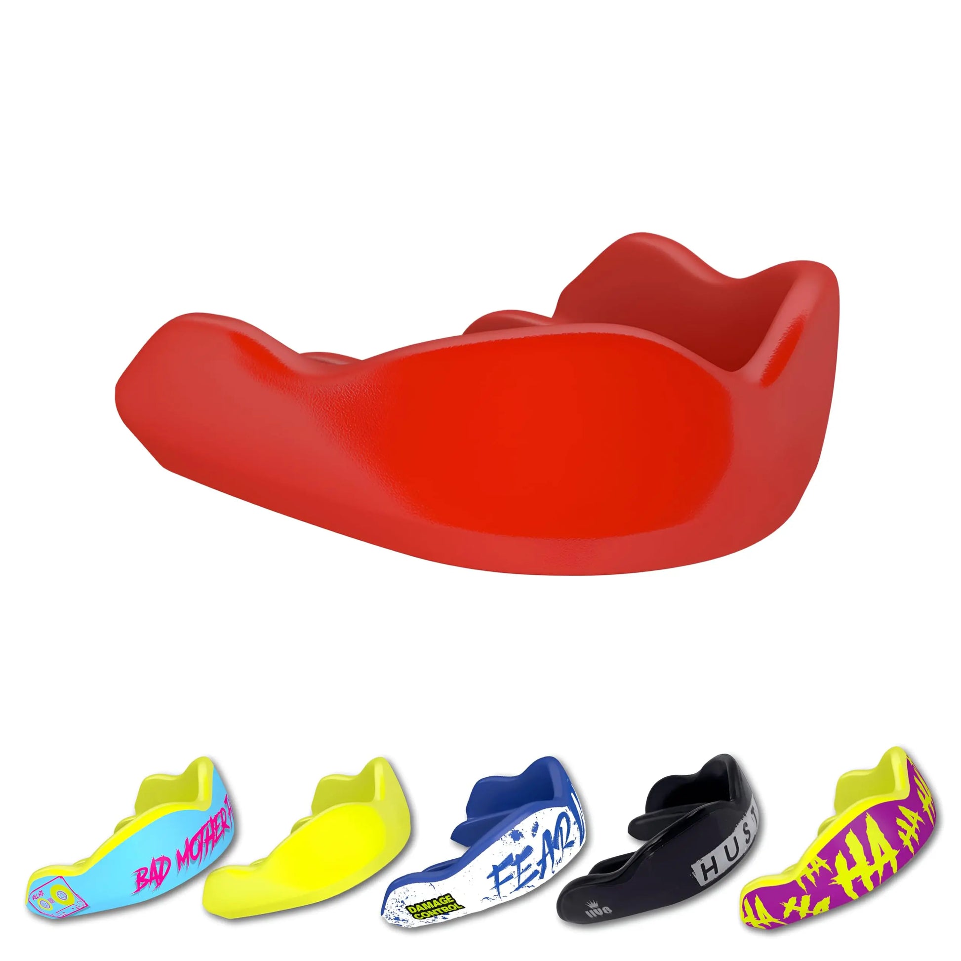 DAMAGE CONTROL High Impact Mouth Guard, Mouthguards for Sports, Boxing, Roller Derby, Hockey, Lacrosse Mouth Guard, Mouth Guards with Ultra Fit and Protection Against Shock The Champ Gear