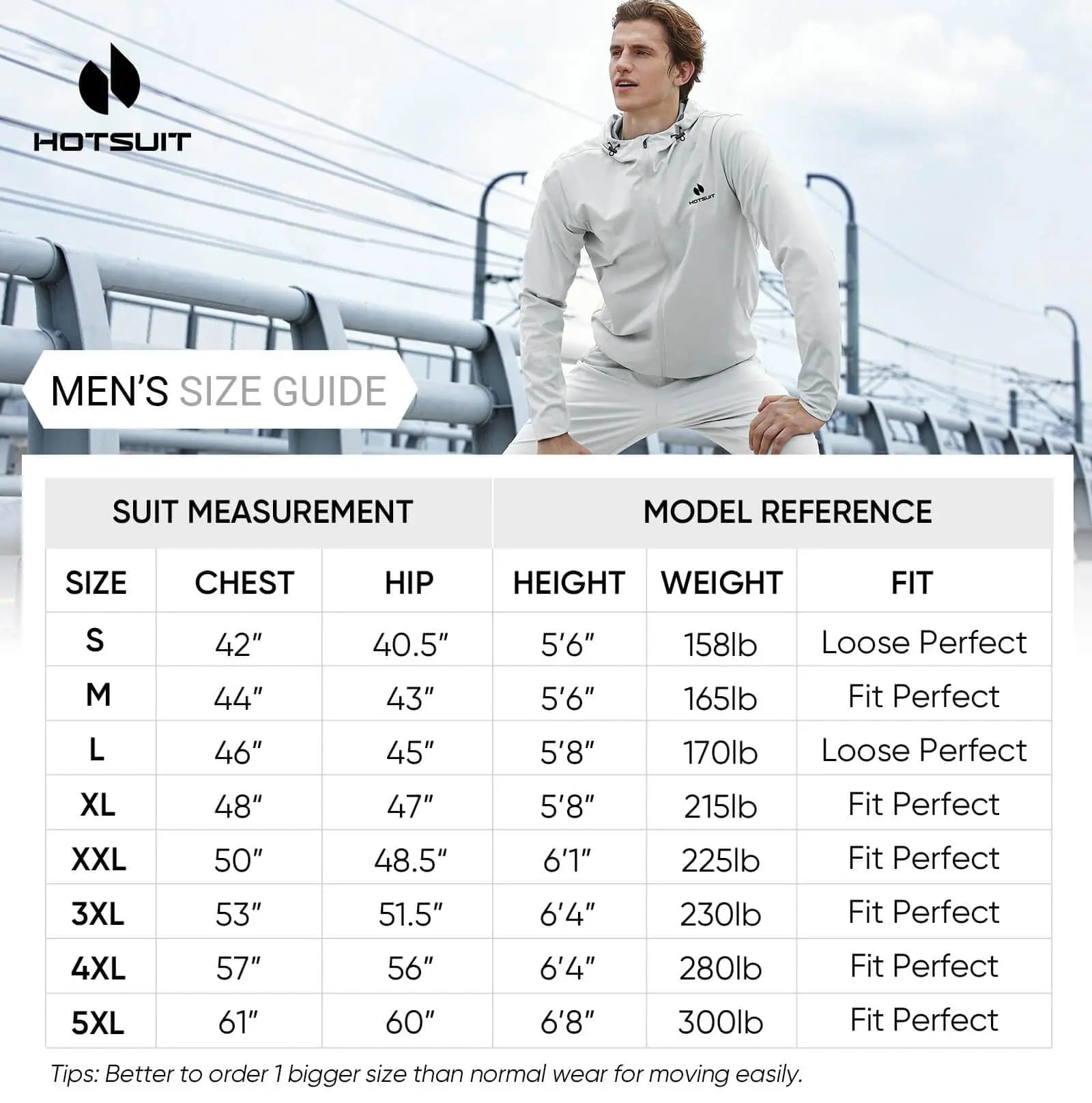 HOTSUIT Sauna Suit for Men Weight Loss Sweat Suit Boxing Exercise Sweat Sauna Jacket Pants - The Champ Gear
