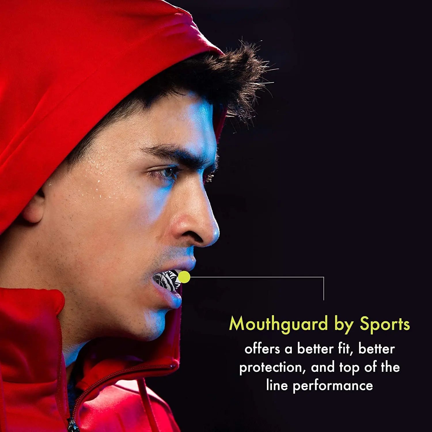 DAMAGE CONTROL High Impact Mouth Guard, Mouthguards for Sports, Boxing, Roller Derby, Hockey, Lacrosse Mouth Guard, Mouth Guards with Ultra Fit and Protection Against Shock The Champ Gear