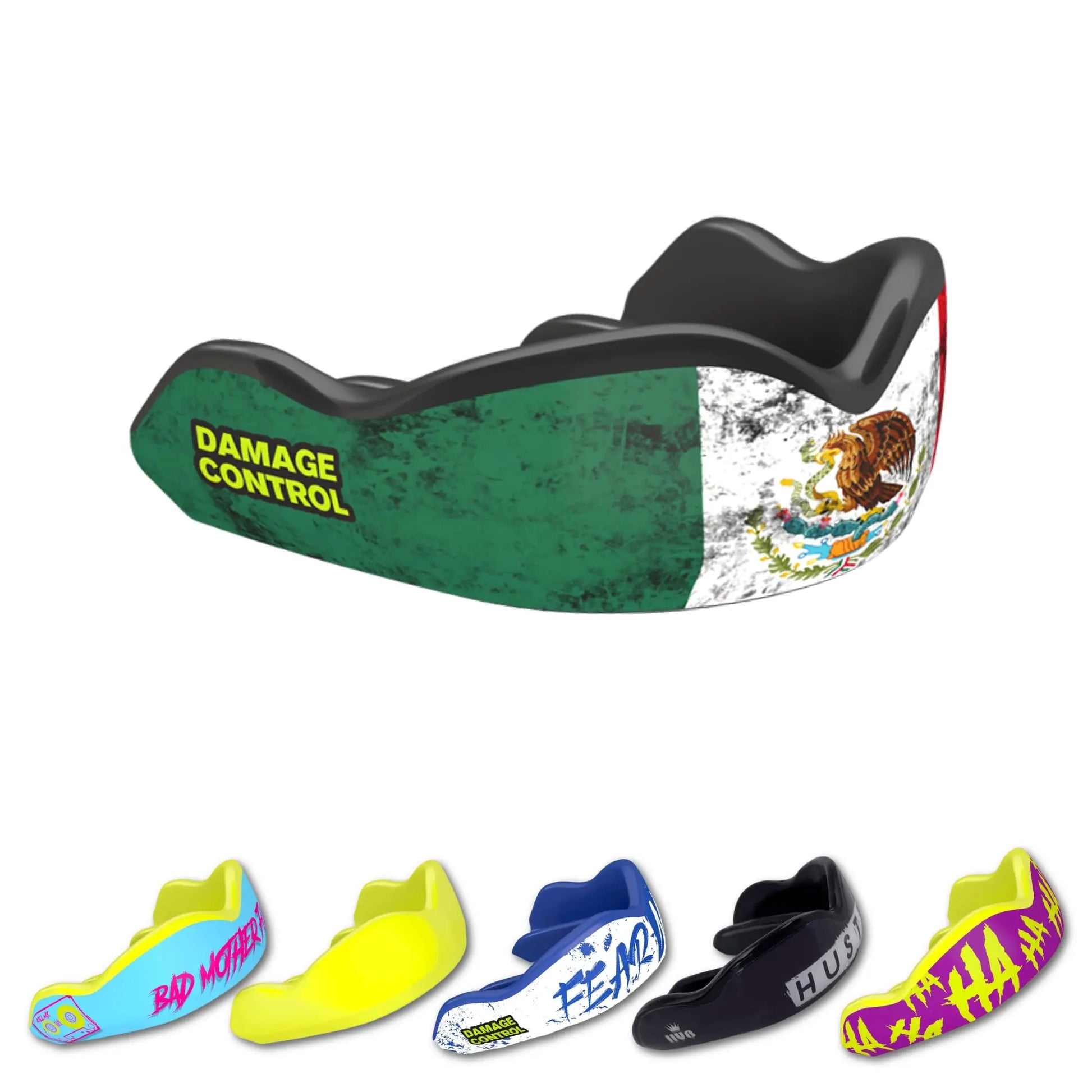 DAMAGE CONTROL High Impact Mouth Guard, Mouthguards for Sports, Boxing, Roller Derby, Hockey, Lacrosse Mouth Guard, Mouth Guards with Ultra Fit and Protection Against Shock The Champ Gear
