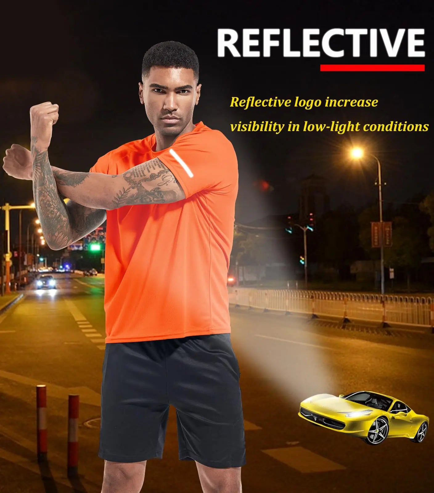 Boyzn 1, 3 or 5 Pack Men's Workout Running Shirts, Dry Fit Moisture Wicking T-Shirts, Sports Gym Athletic Short Sleeve Shirts The Champ Gear