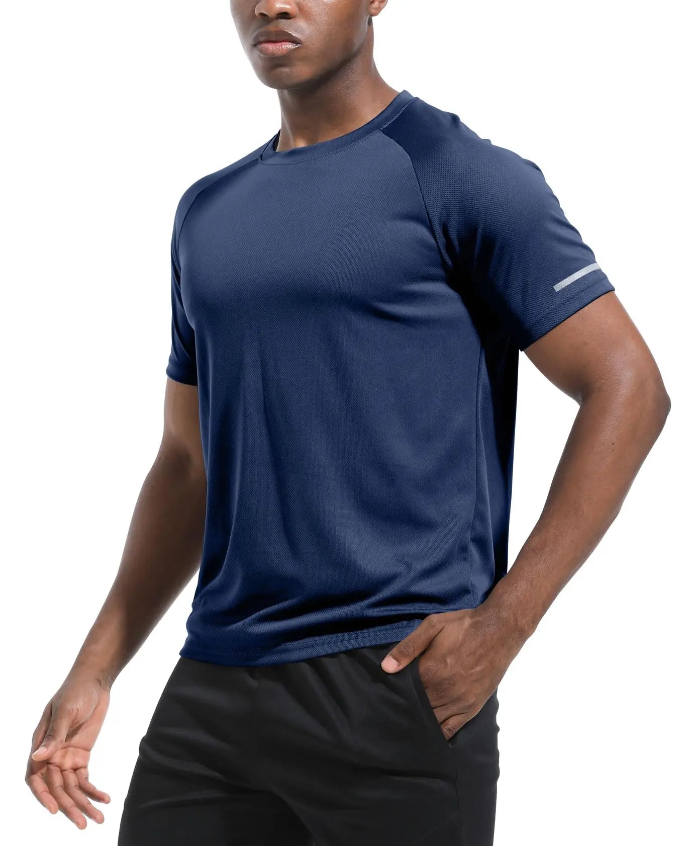 Boyzn 1, 3 or 5 Pack Men's Workout Running Shirts, Dry Fit Moisture Wicking T-Shirts, Sports Gym Athletic Short Sleeve Shirts The Champ Gear