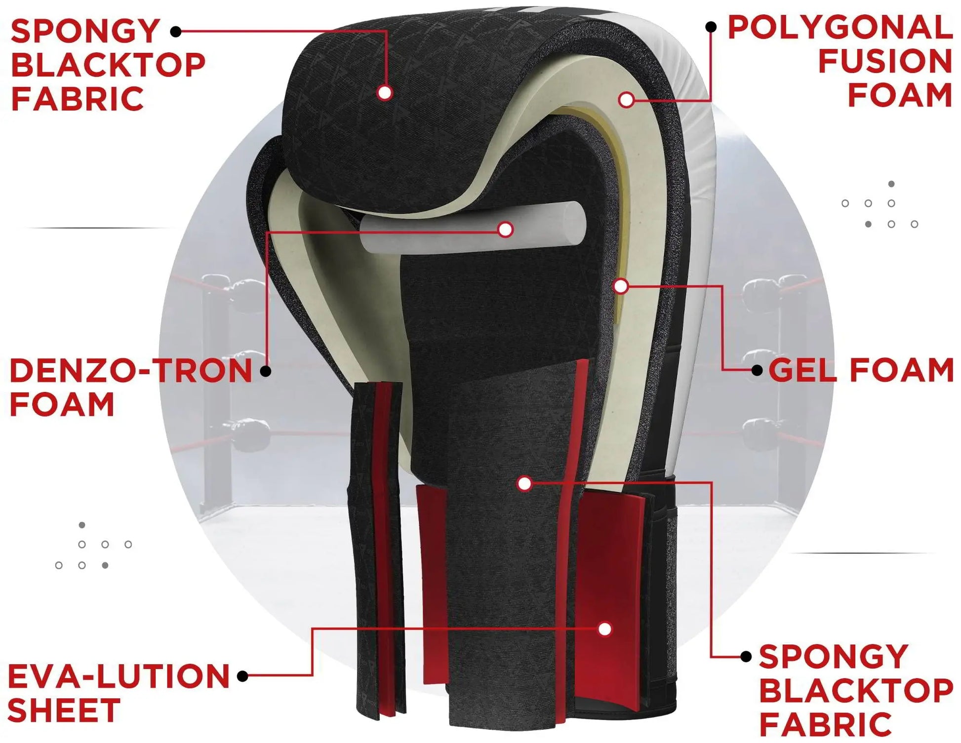 RDX Boxing Gloves The Champ Gear