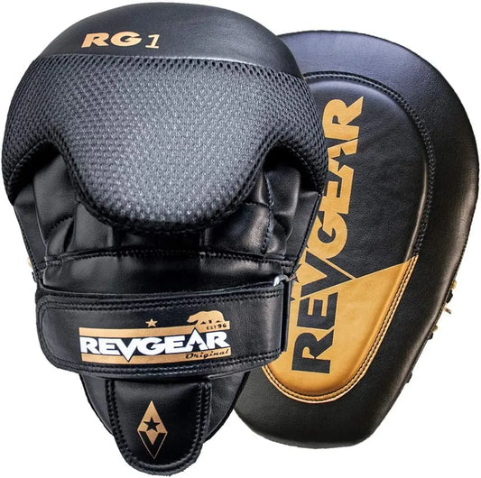 Revgear Gel Focus Mitts, Black The Champ Gear
