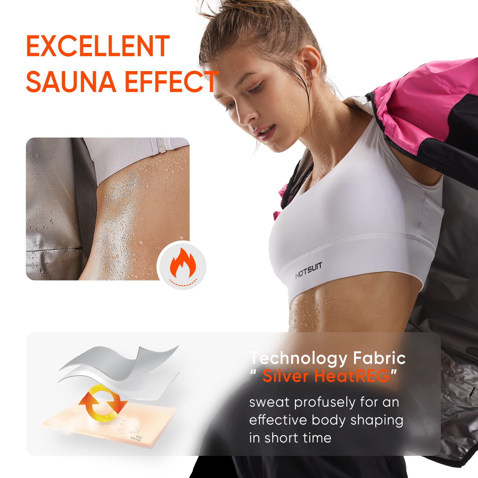 HOTSUIT Sauna Suit for Women The Champ Gear