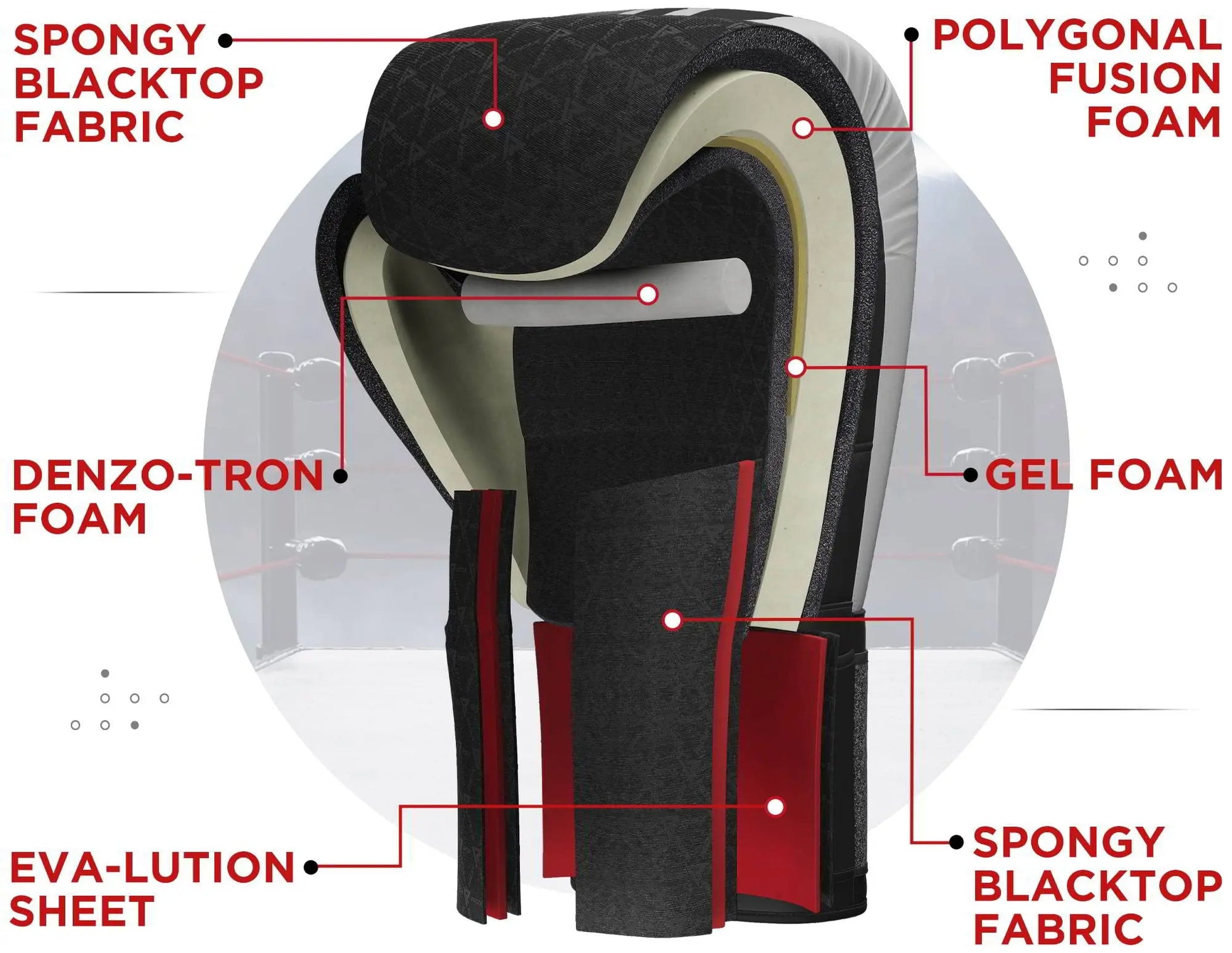 RDX Boxing Gloves The Champ Gear