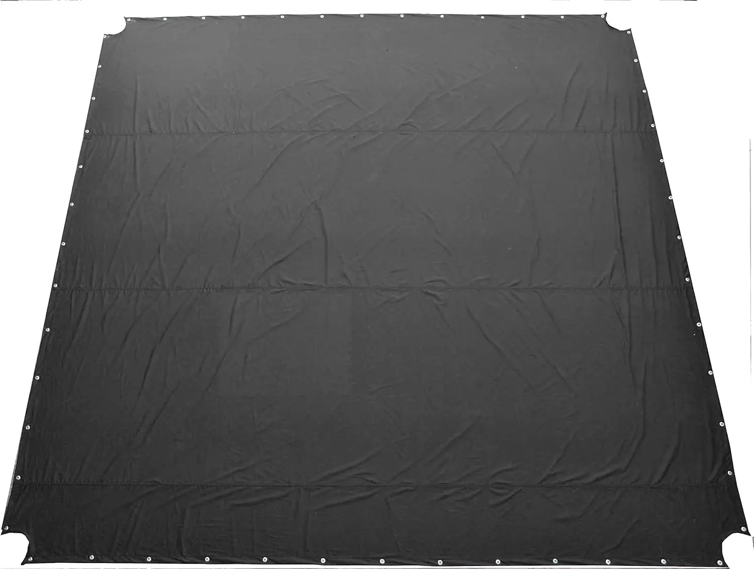 Professional Wrestling Ring Cover Canvas Boxing MMA Boxing Ring (Black, 24 FT) The Champ Gear