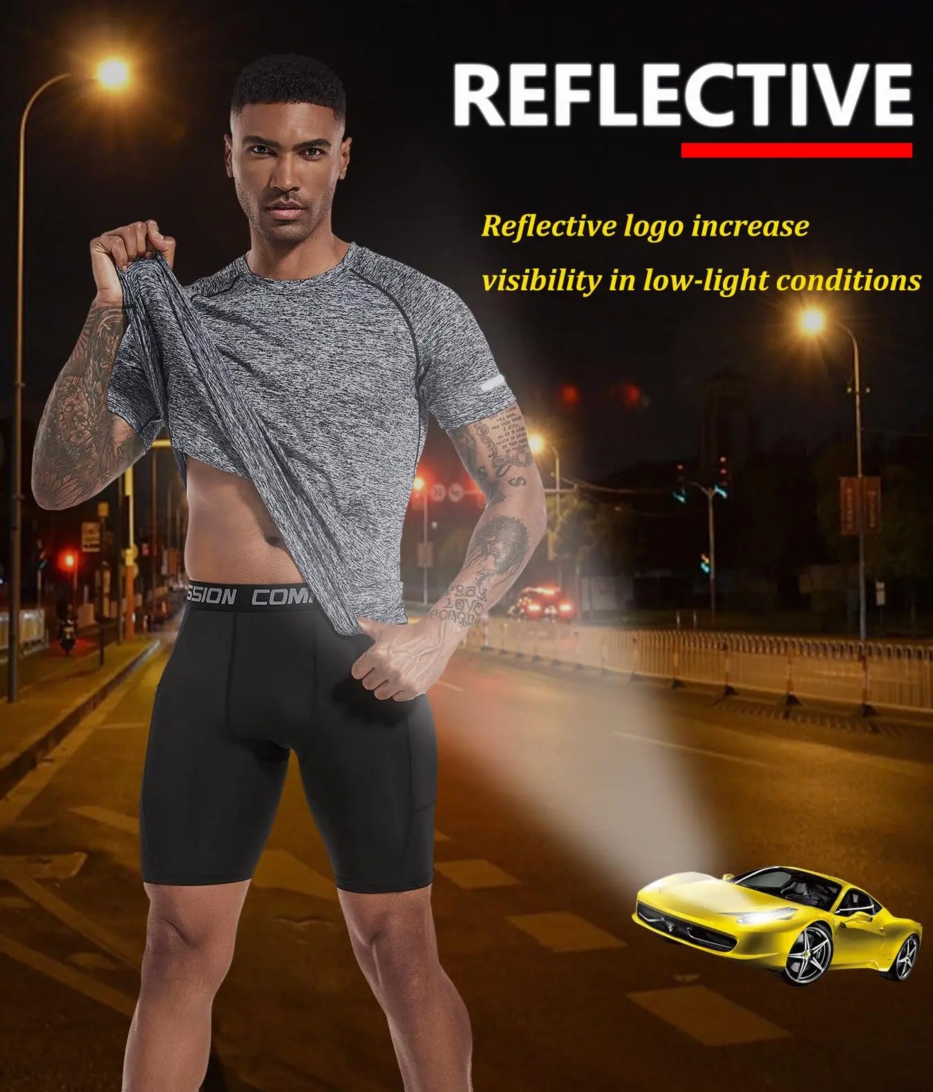 Boyzn 1, 3 or 5 Pack Men's Workout Running Shirts, Dry Fit Moisture Wicking T-Shirts, Sports Gym Athletic Short Sleeve Shirts The Champ Gear