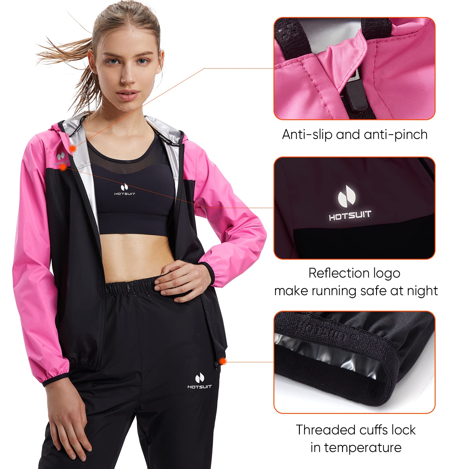 HOTSUIT Sauna Suit for Women The Champ Gear