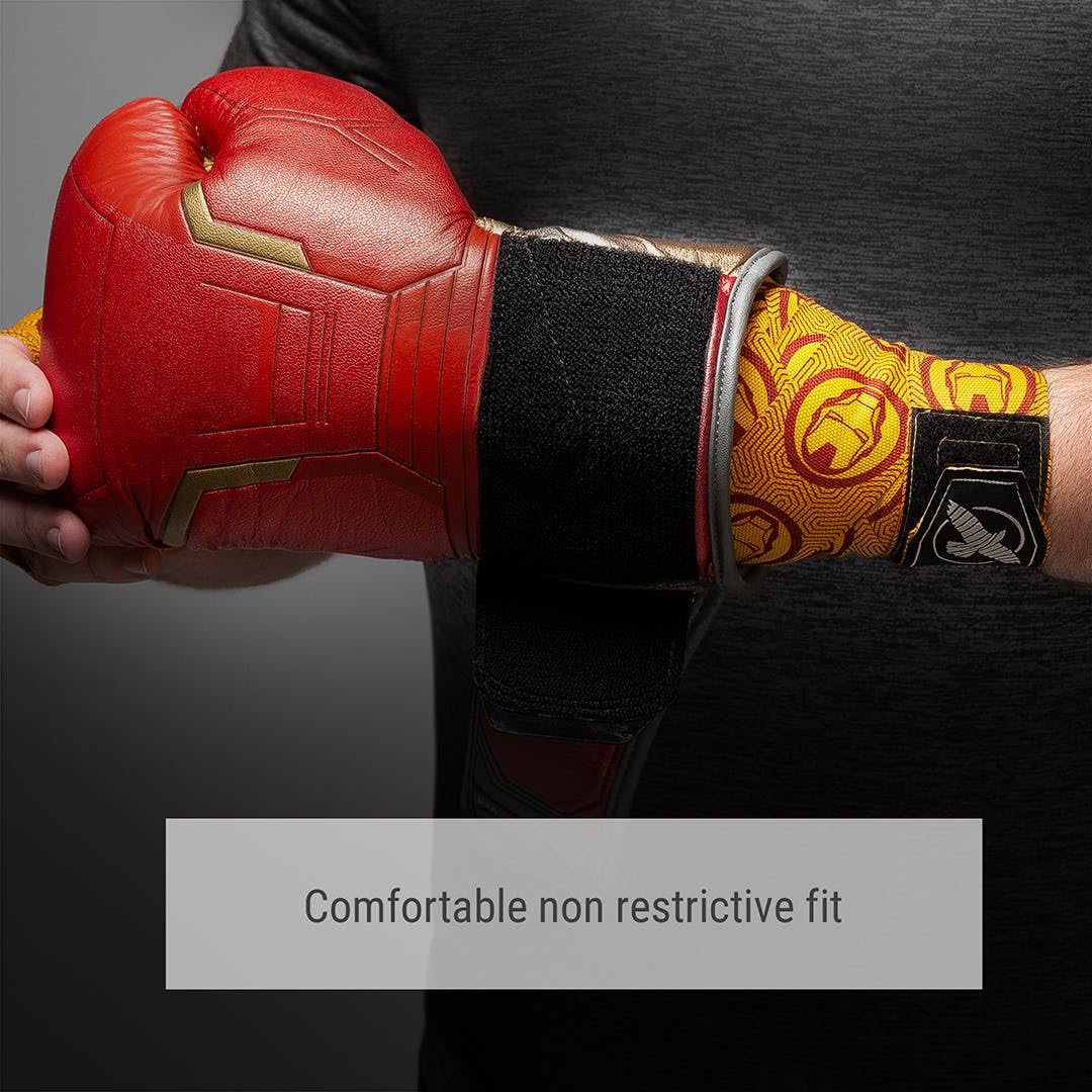 Hayabusa Marvel Hero Elite Mexican Style Boxing Hand Wraps for Men & Women The Champ Gear