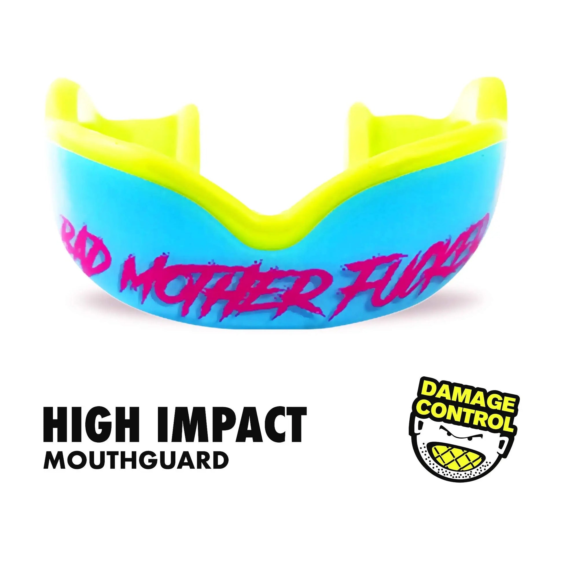 DAMAGE CONTROL High Impact Mouth Guard, Mouthguards for Sports, Boxing, Roller Derby, Hockey, Lacrosse Mouth Guard, Mouth Guards with Ultra Fit and Protection Against Shock The Champ Gear