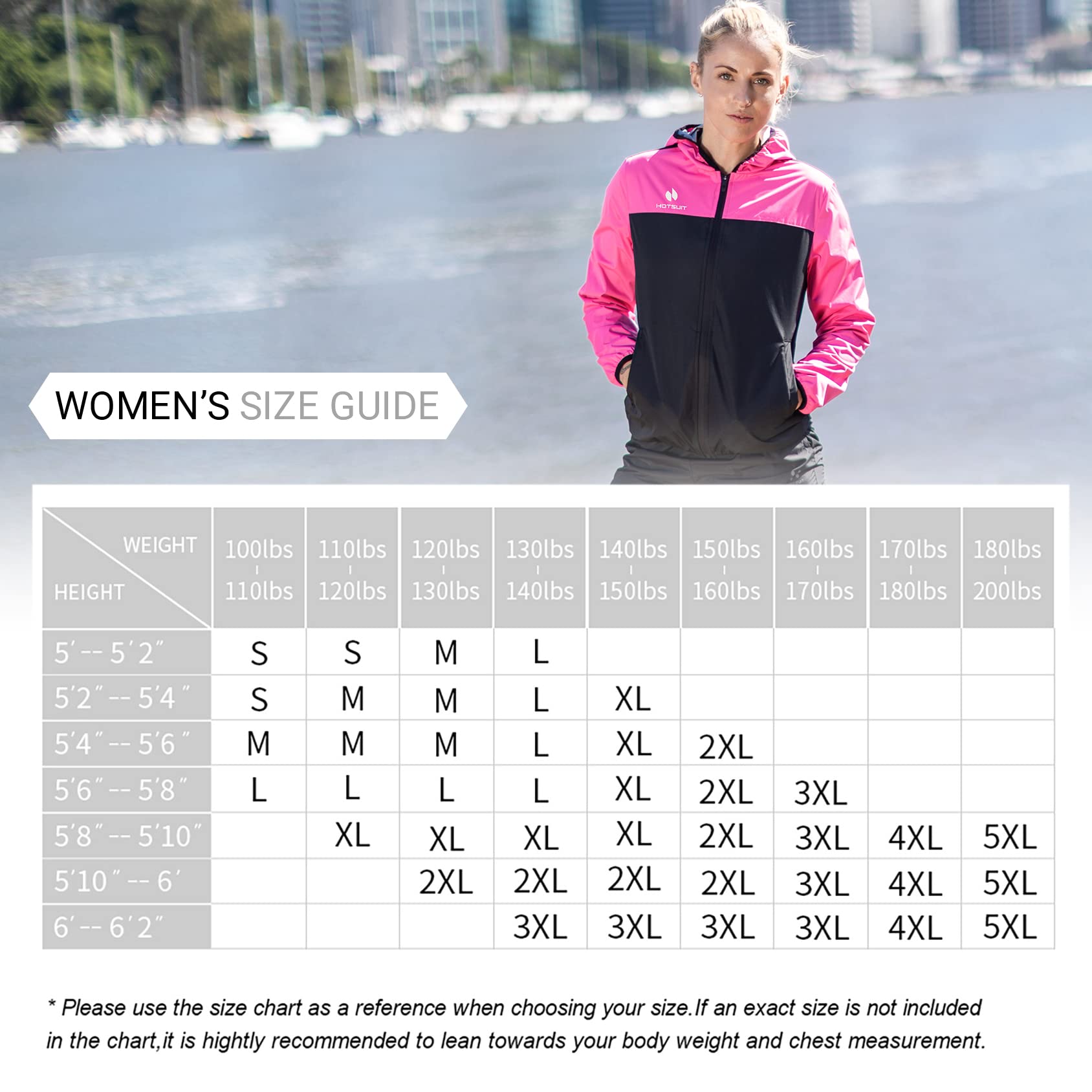 HOTSUIT Sauna Suit for Women The Champ Gear
