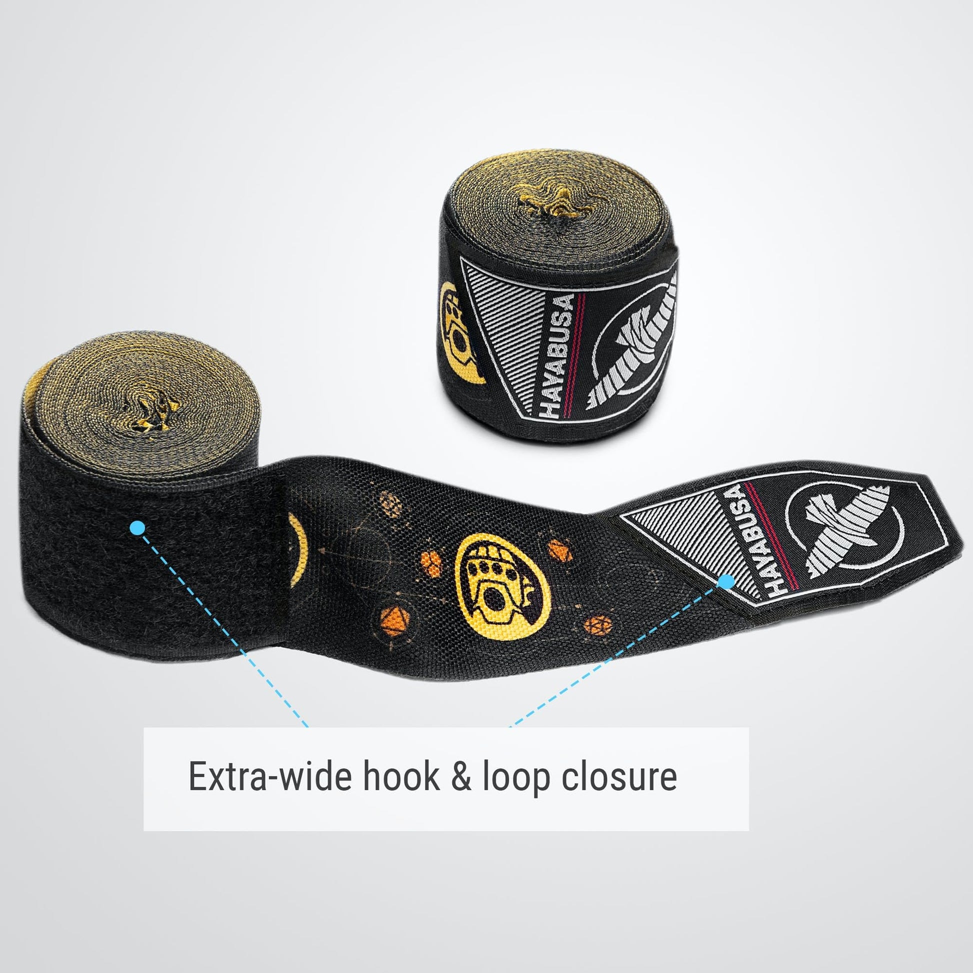 Hayabusa Marvel Hero Elite Mexican Style Boxing Hand Wraps for Men & Women The Champ Gear