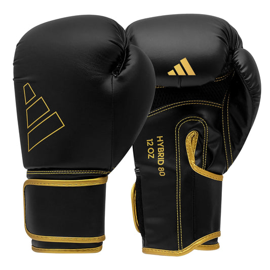 Adidas Boxing Gloves - Hybrid 80 - for Boxing, Kickboxing, MMA, Bag, Training & Fitness - Boxing Gloves for Men, Women & Kids The Champ Gear