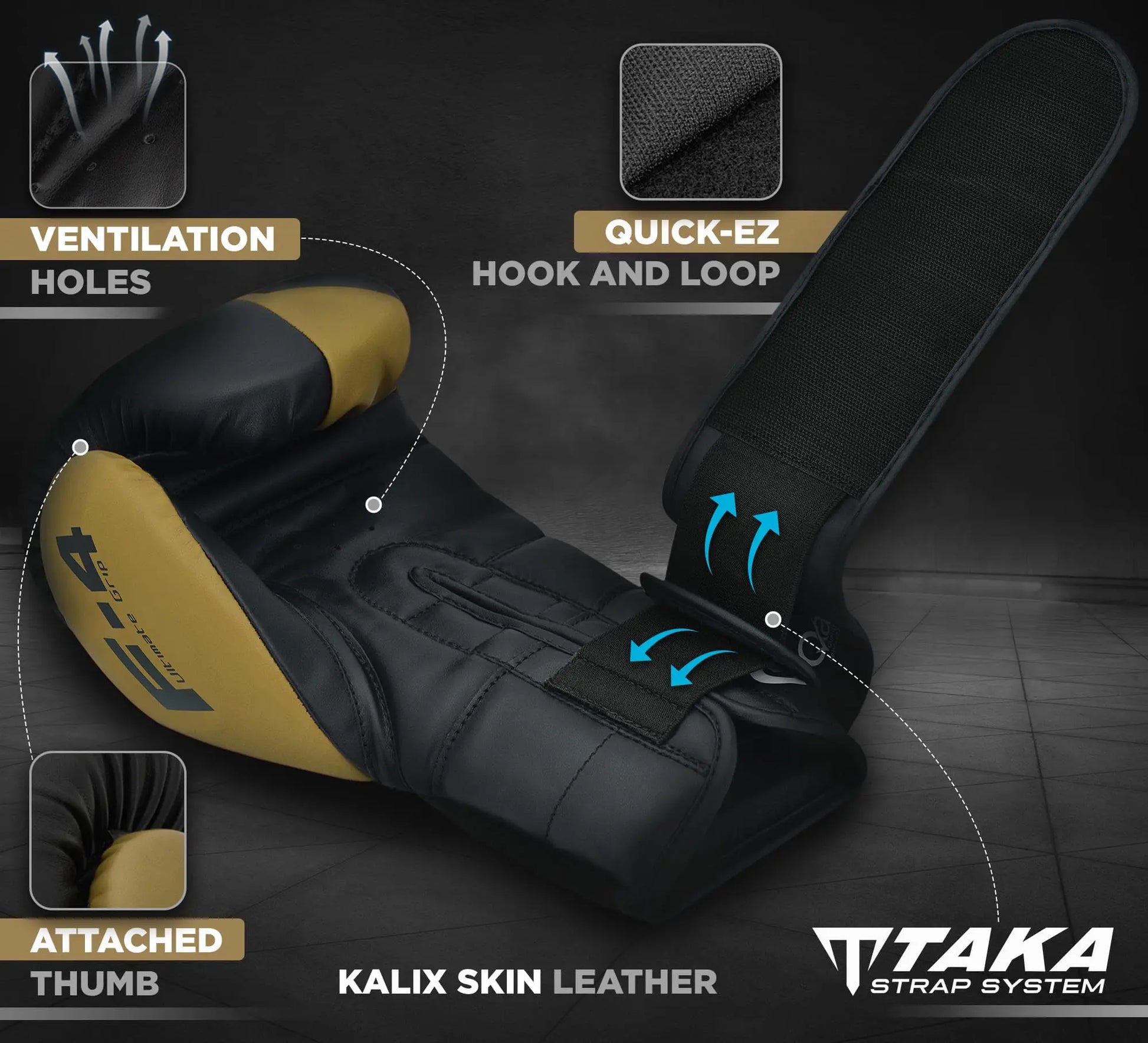 RDX Boxing Gloves The Champ Gear