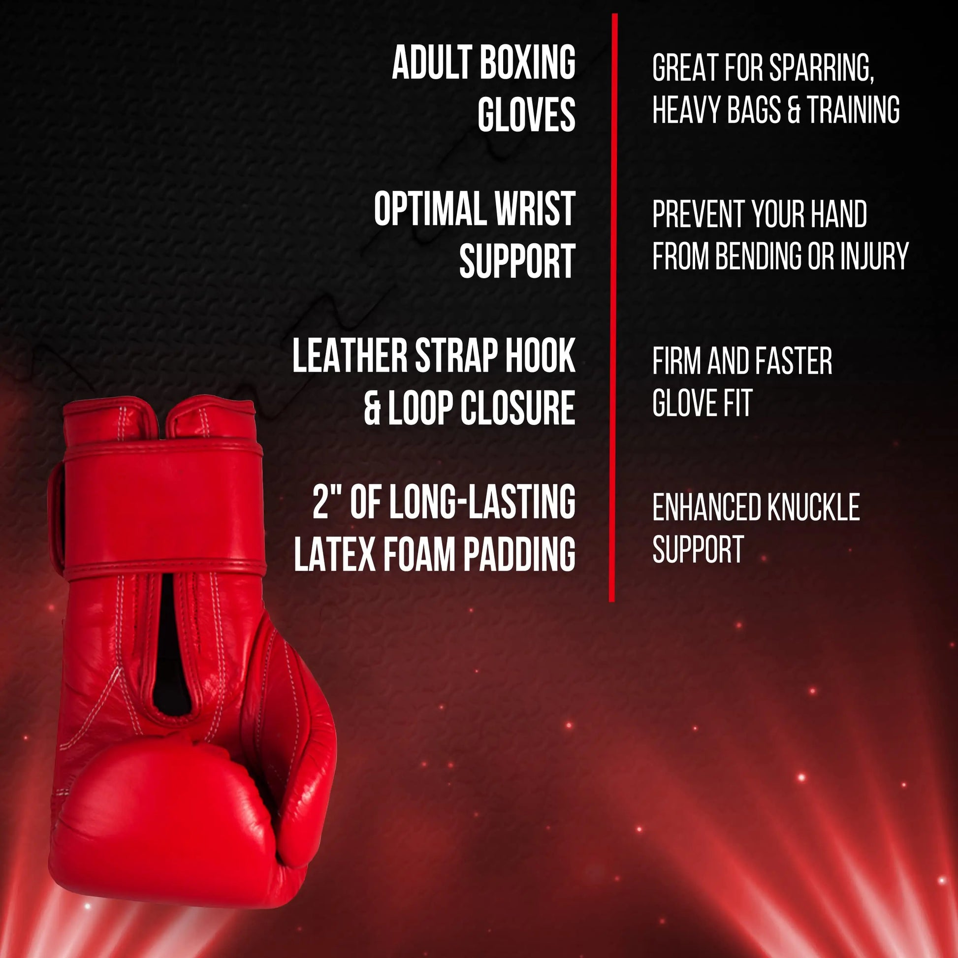 Cleto Reyes Hook and Loop Training Gloves, RETG1 The Champ Gear