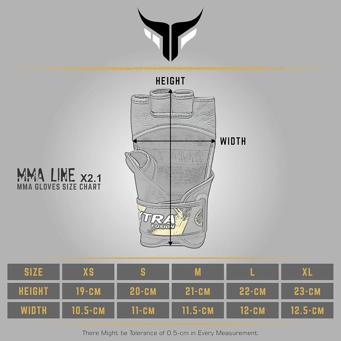 Mytra Fusion MMA Gloves – Grappling Pre-Curved Gloves Real Leather Sparring Gloves for Cage Fighting, Punching, Training, Kickboxing, Muay Thai and Martial Arts (Black/Gold, S) The Champ Gear