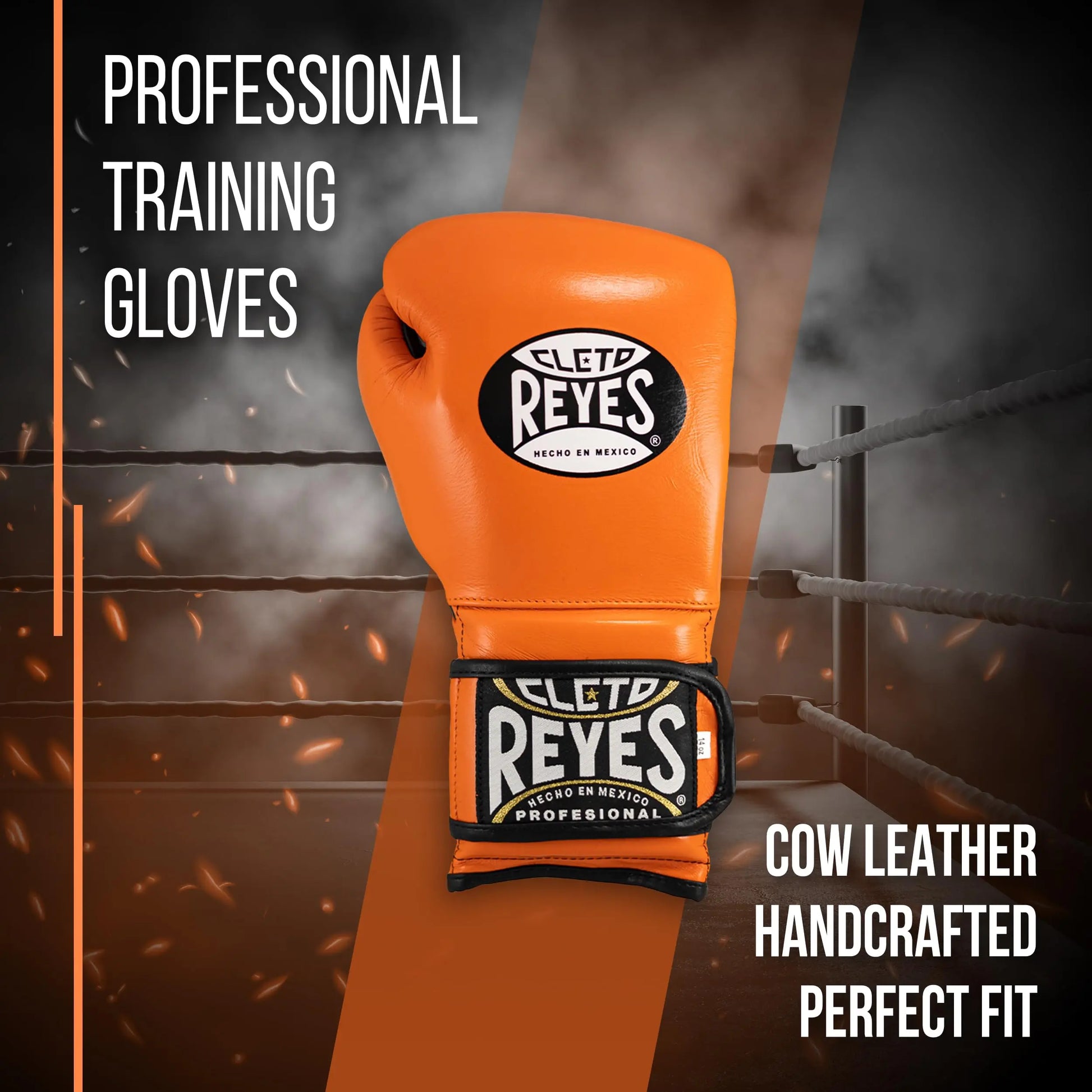 Cleto Reyes Hook and Loop Training Gloves, RETG1 The Champ Gear