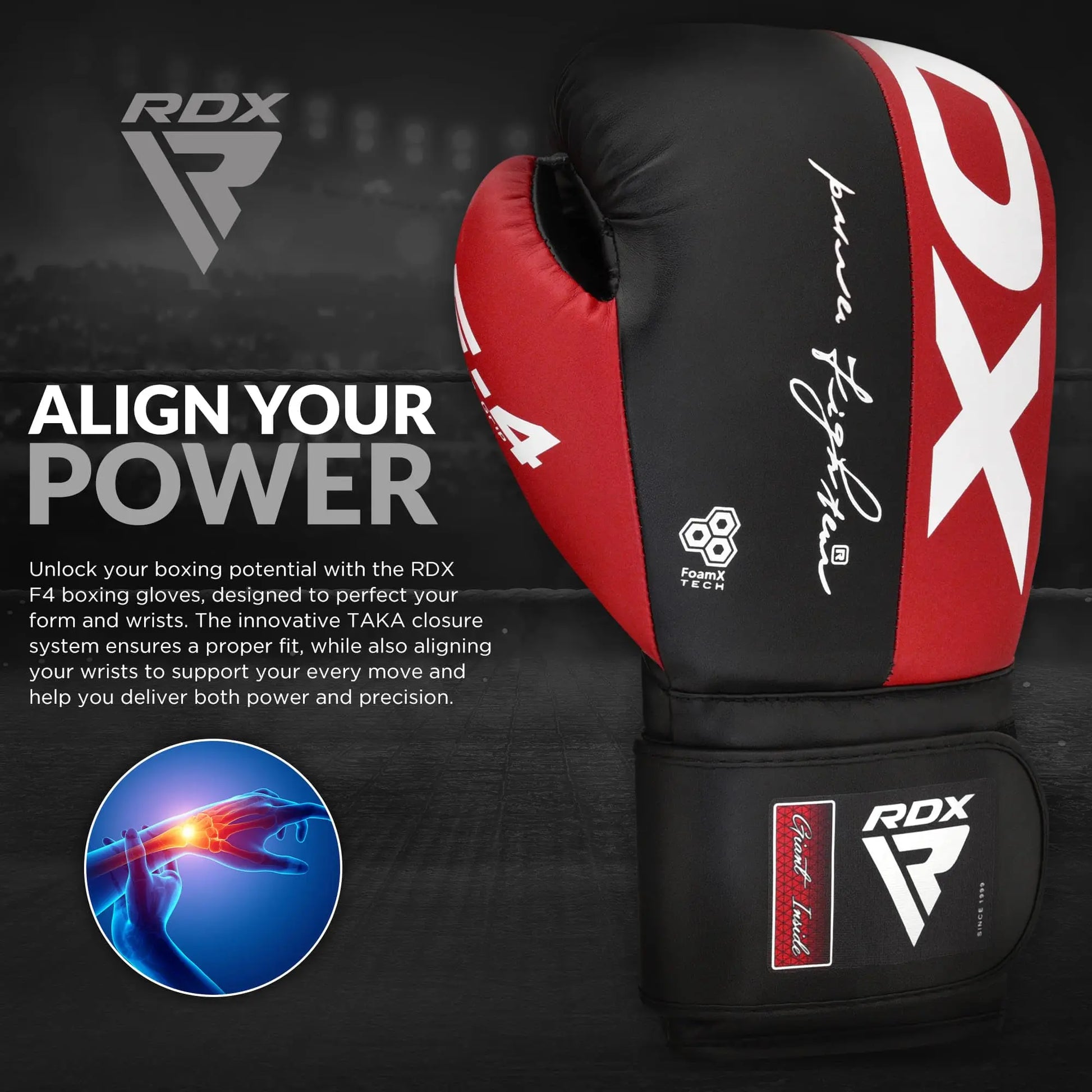 RDX Boxing Gloves The Champ Gear