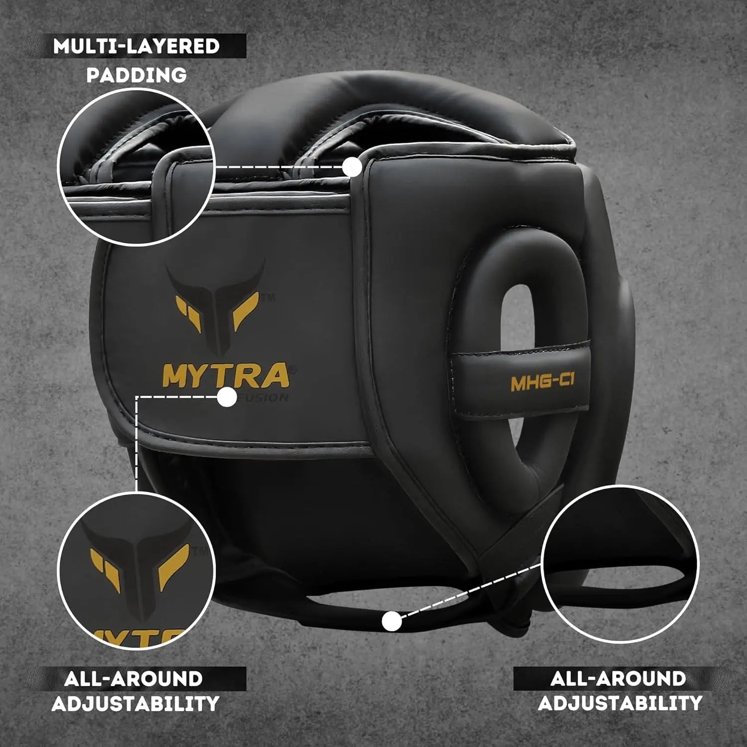 Mytra Fusion Boxing Headgear The Champ Gear