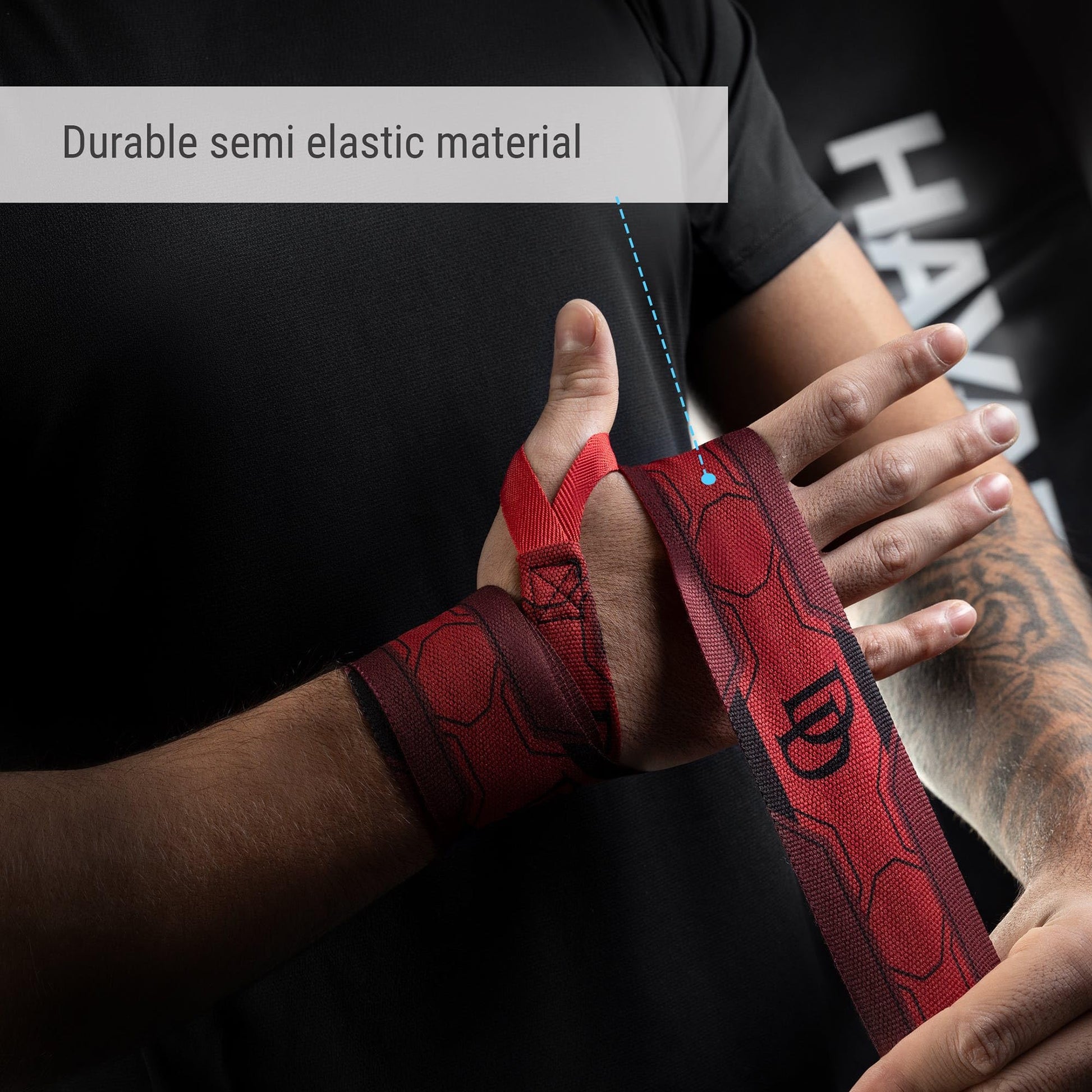 Hayabusa Marvel Hero Elite Mexican Style Boxing Hand Wraps for Men & Women The Champ Gear