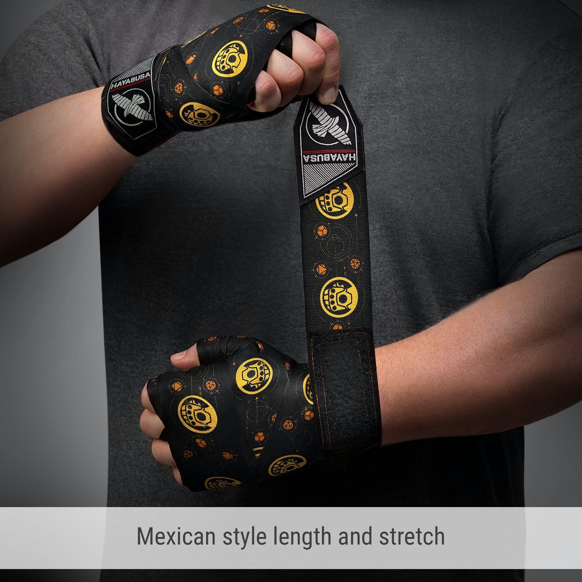 Hayabusa Marvel Hero Elite Mexican Style Boxing Hand Wraps for Men & Women The Champ Gear