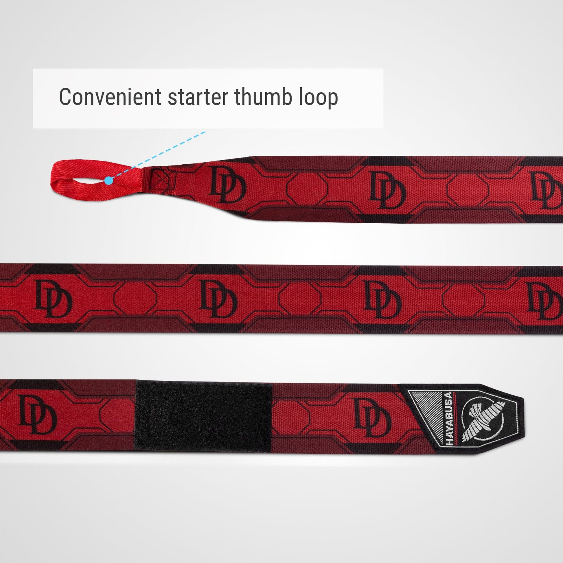 Hayabusa Marvel Hero Elite Mexican Style Boxing Hand Wraps for Men & Women The Champ Gear
