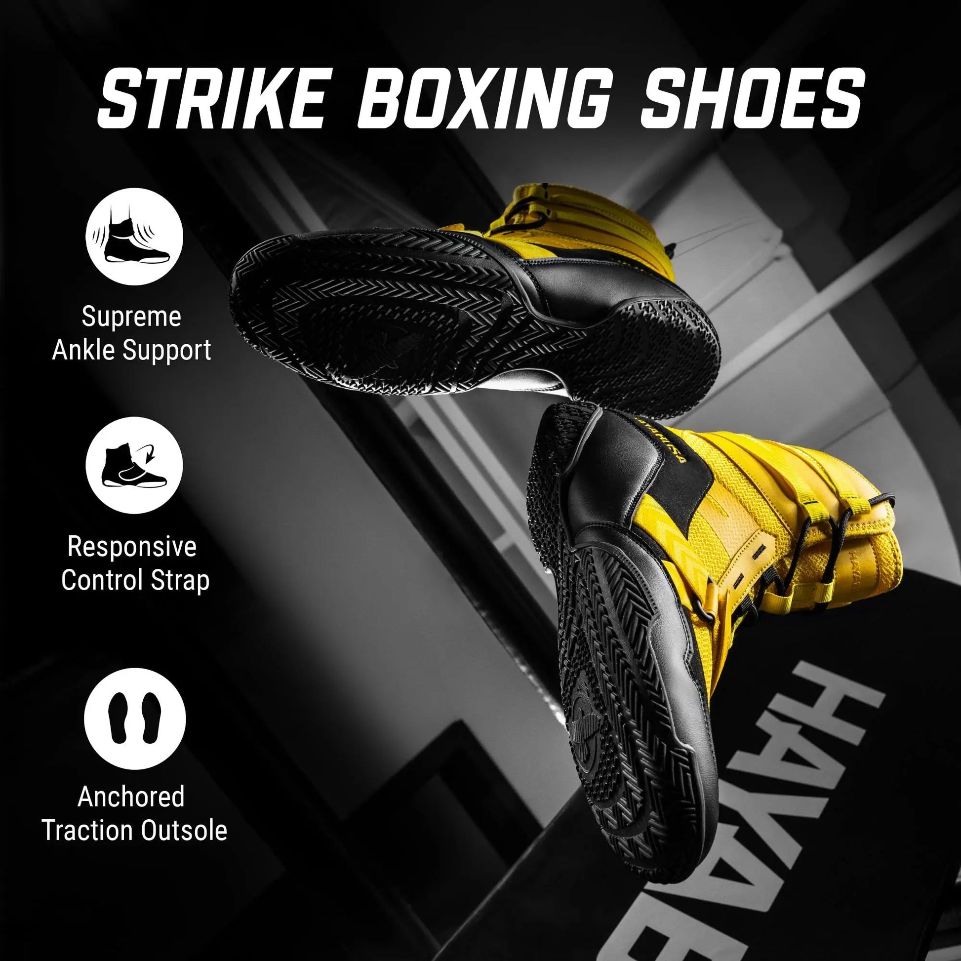 Hayabusa Strike Boxing Shoes for Men and Women - The Champ Gear