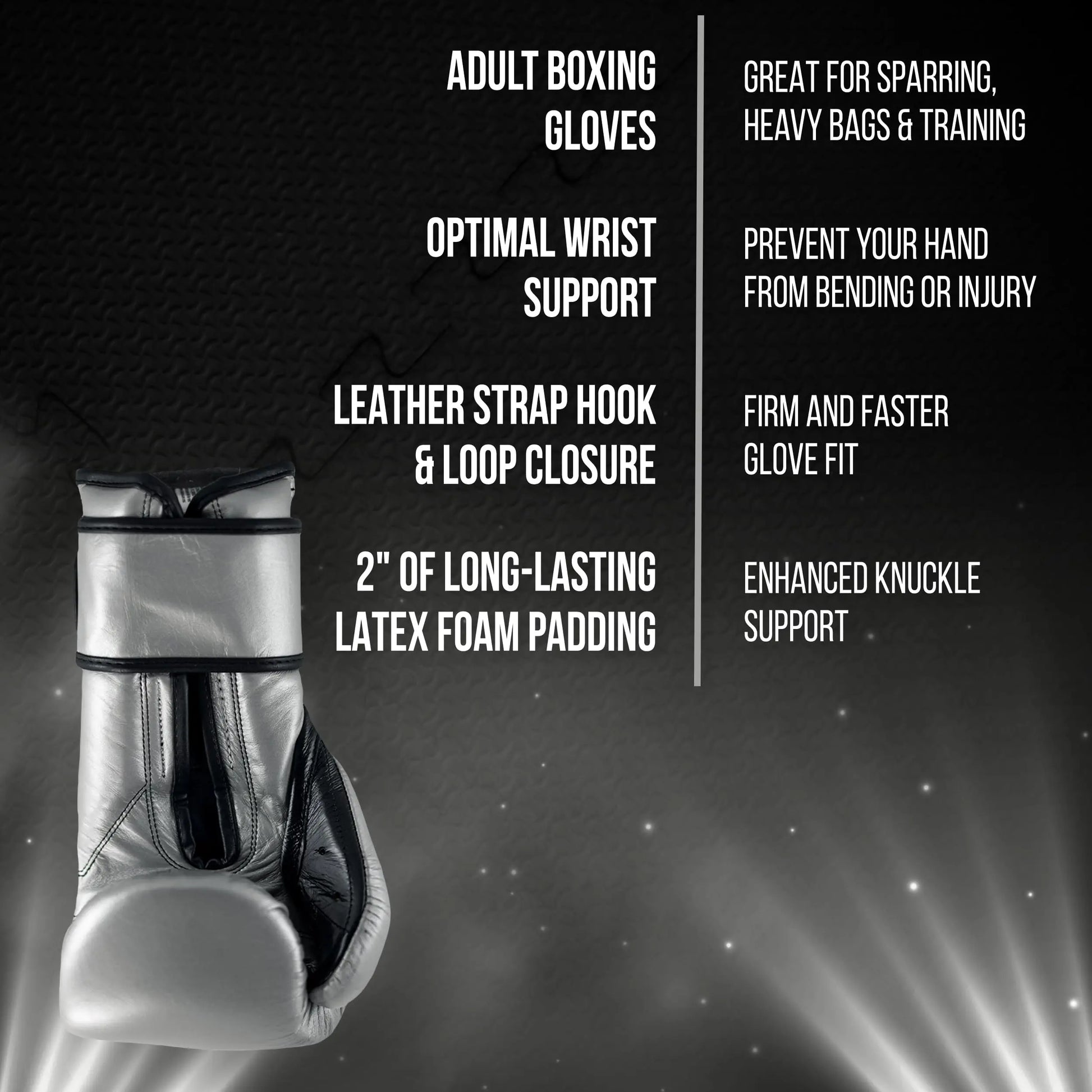 Cleto Reyes Hook and Loop Training Gloves, RETG1 The Champ Gear