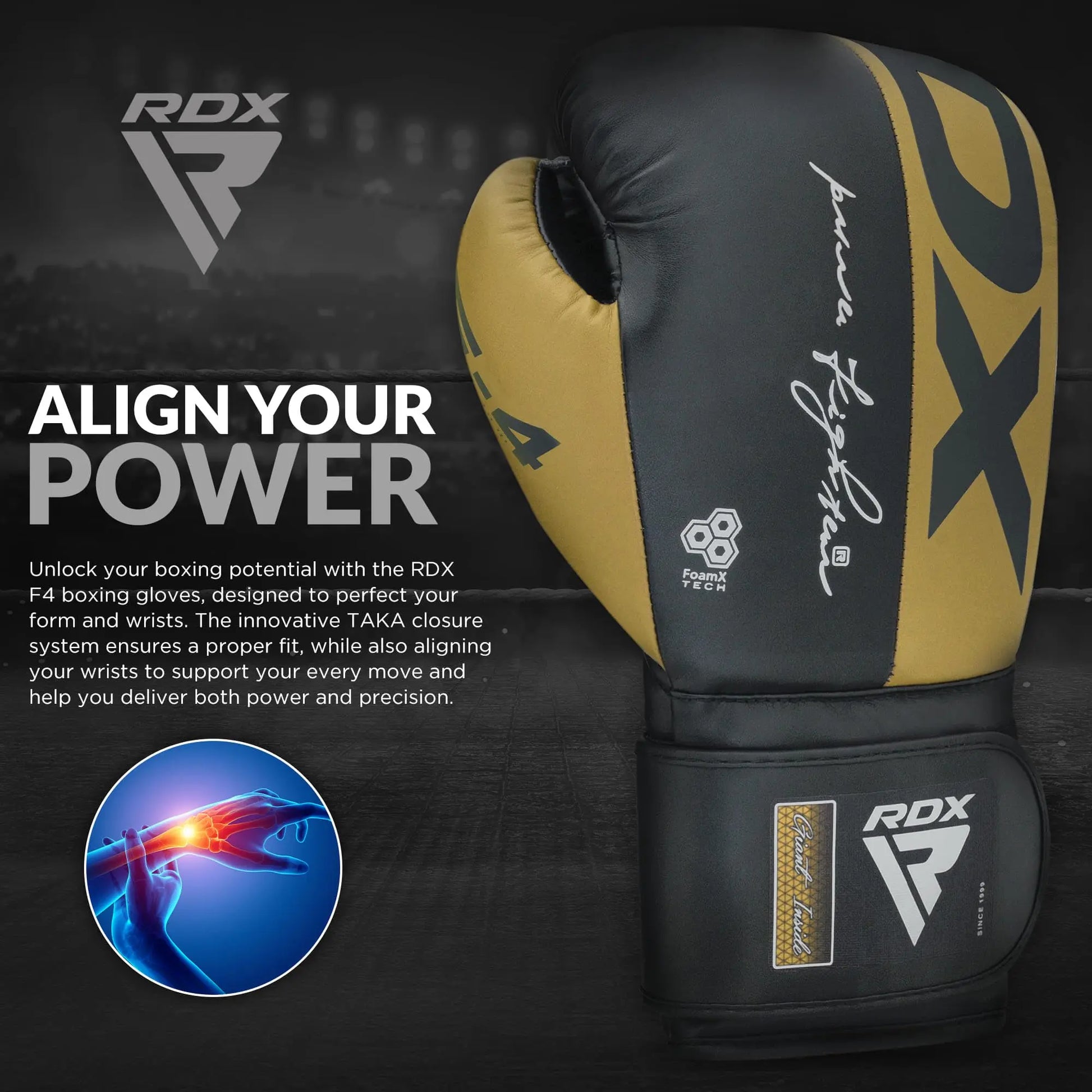 RDX Boxing Gloves The Champ Gear