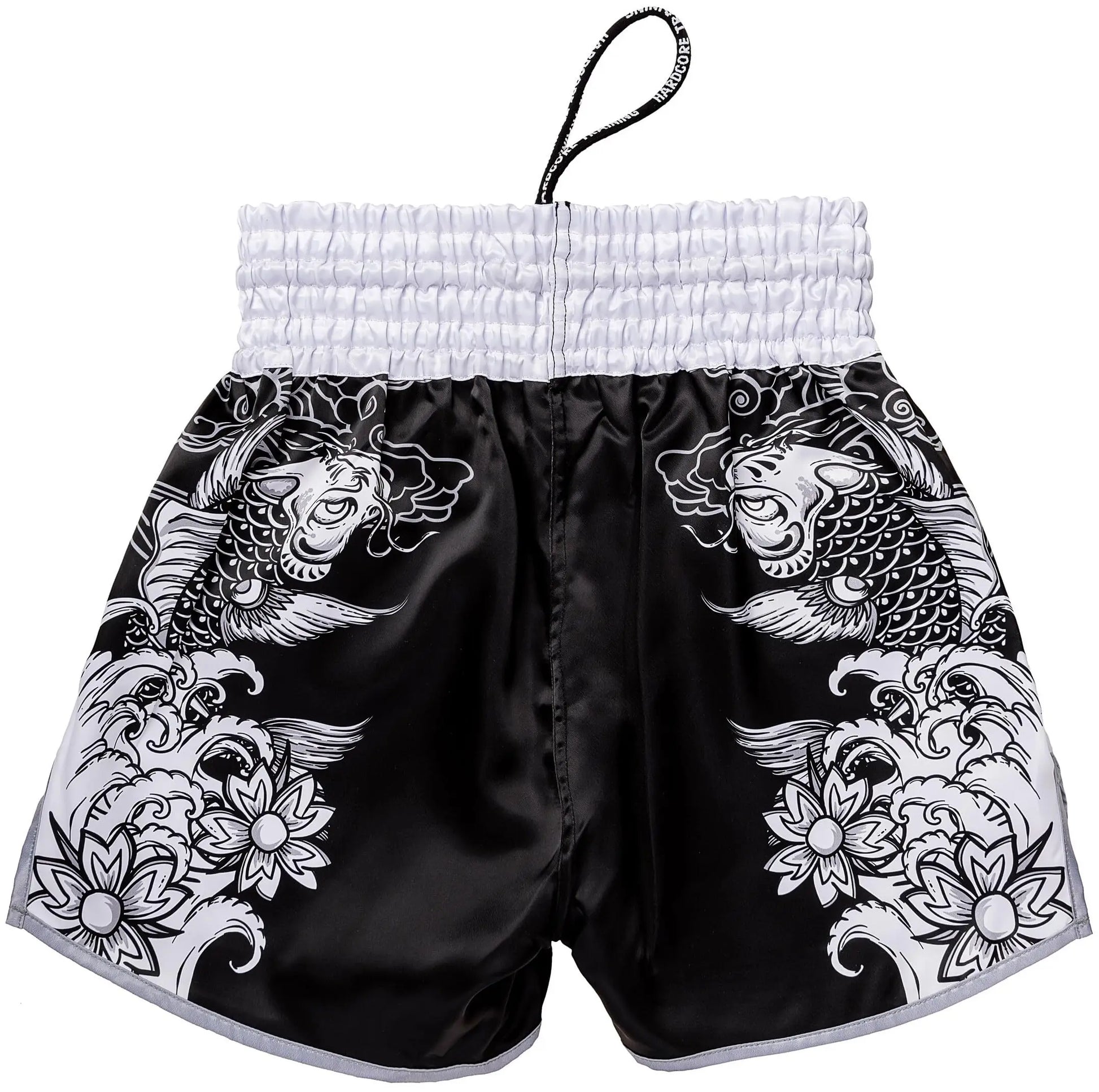 Hardcore Training Muay Thai Shorts Japanese Cortoon Design Kick Boxing MMA Combat Sport Sparring Trunks Cage Fight The Champ Gear