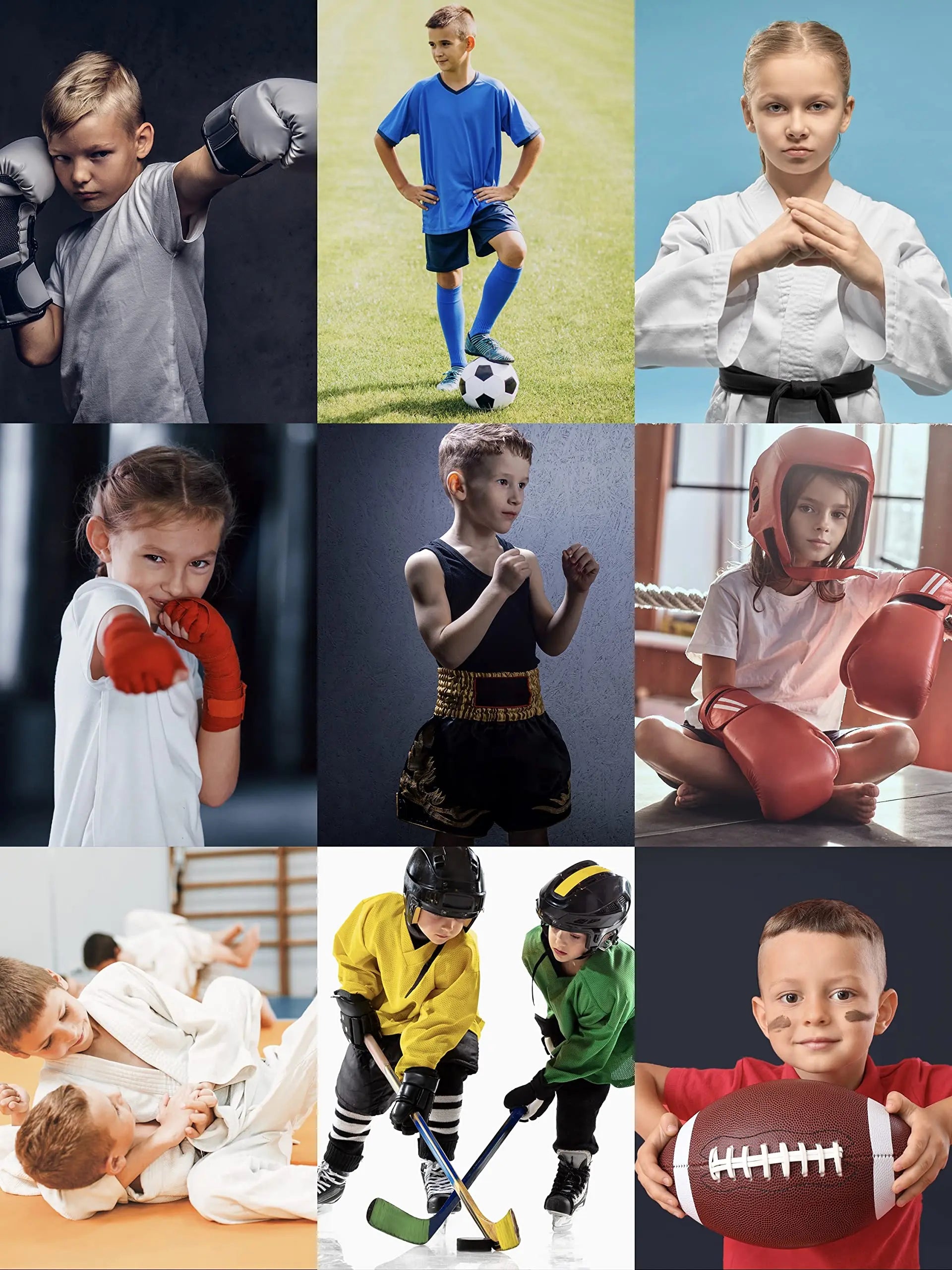 Legenda Sports Mouthguard for Kids (w/Case), Professional Mouthguard for Boxing, MMA, Karate, Football, BJJ, Martial Arts, Rugby, Lacrosse, Hockey (White/Blue) The Champ Gear